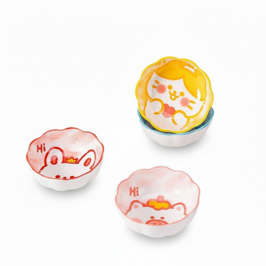 Happy Animal Mini Dipping Dish