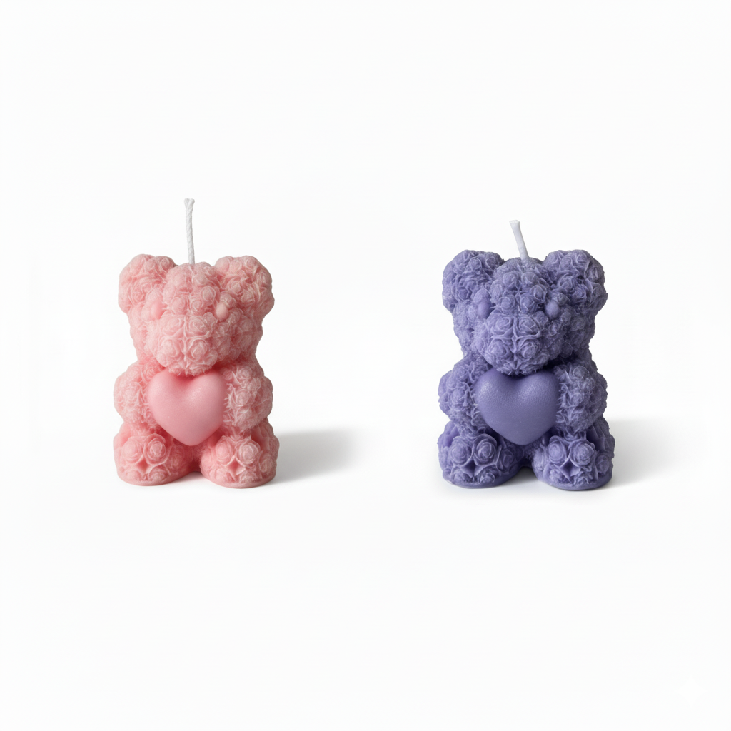 Bear Shaped Candle