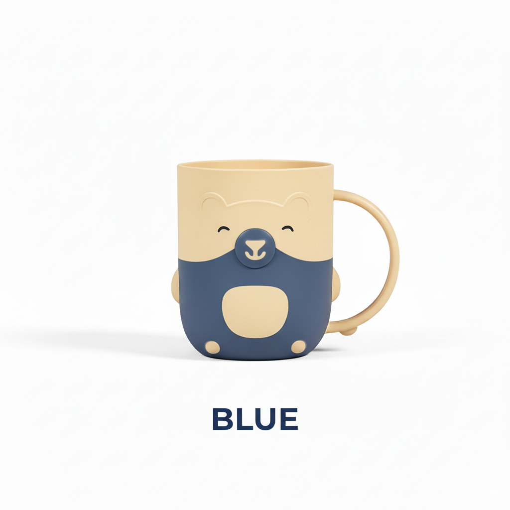 Macaron Colour Animal Bathroom Rinse Cup