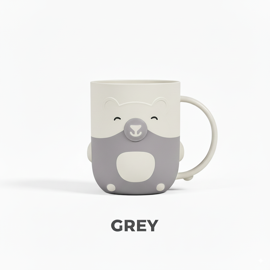 Macaron Colour Animal Bathroom Rinse Cup