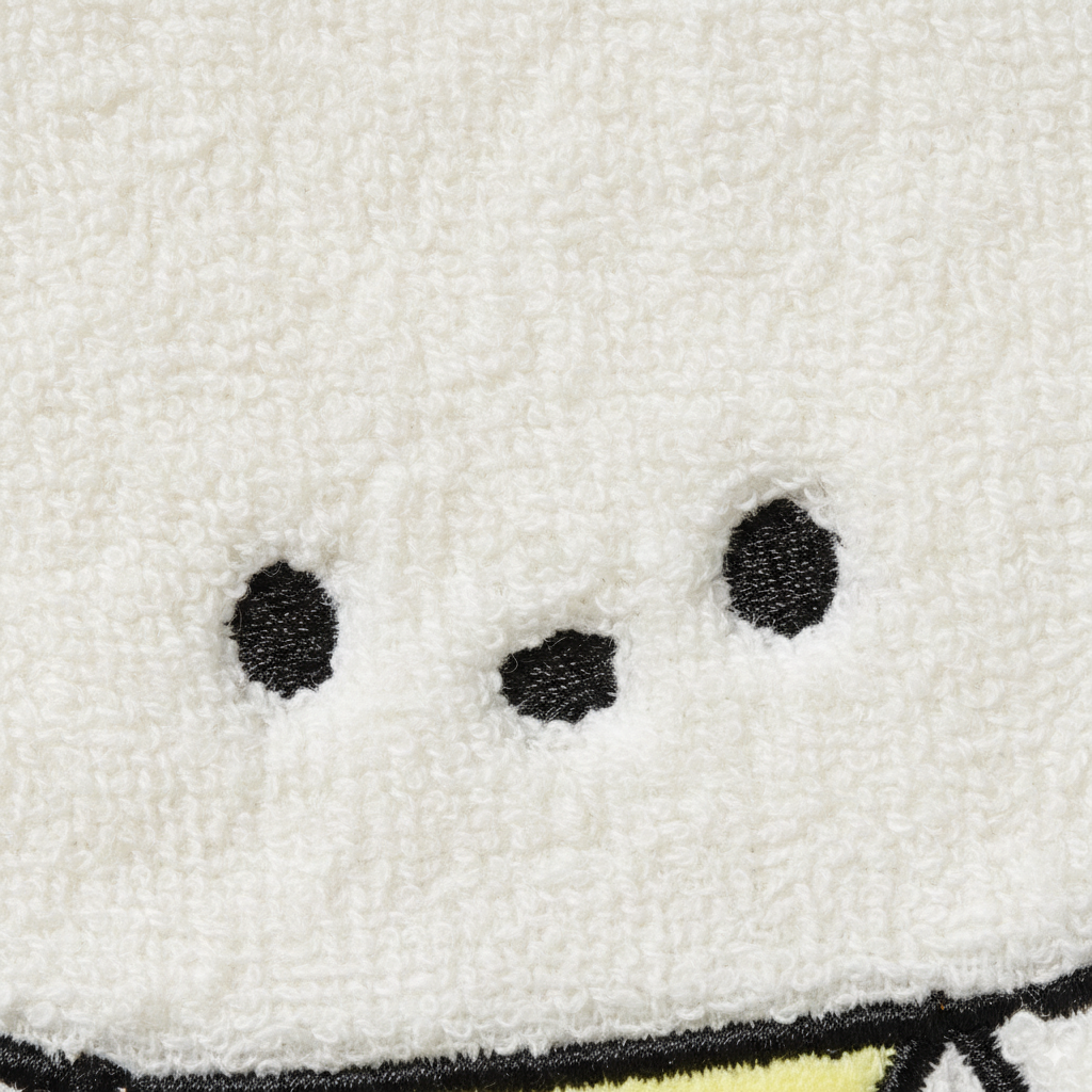 White Dog Cozy Hand Towel