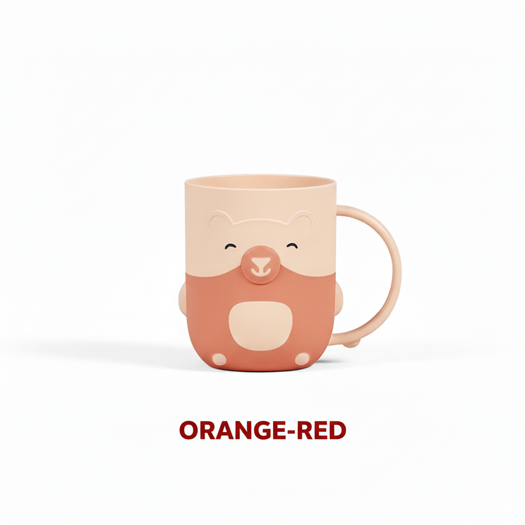 Macaron Colour Animal Bathroom Rinse Cup