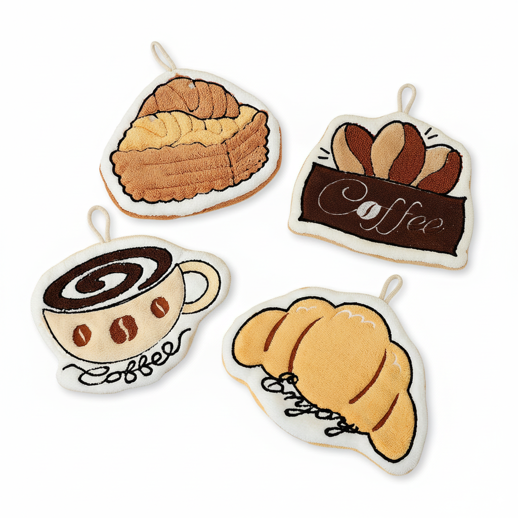 Yummy Breakfast Series Cozy Hand Towel