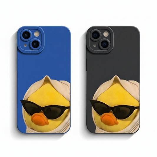 Hip Duck with Shades Soft Phone Case