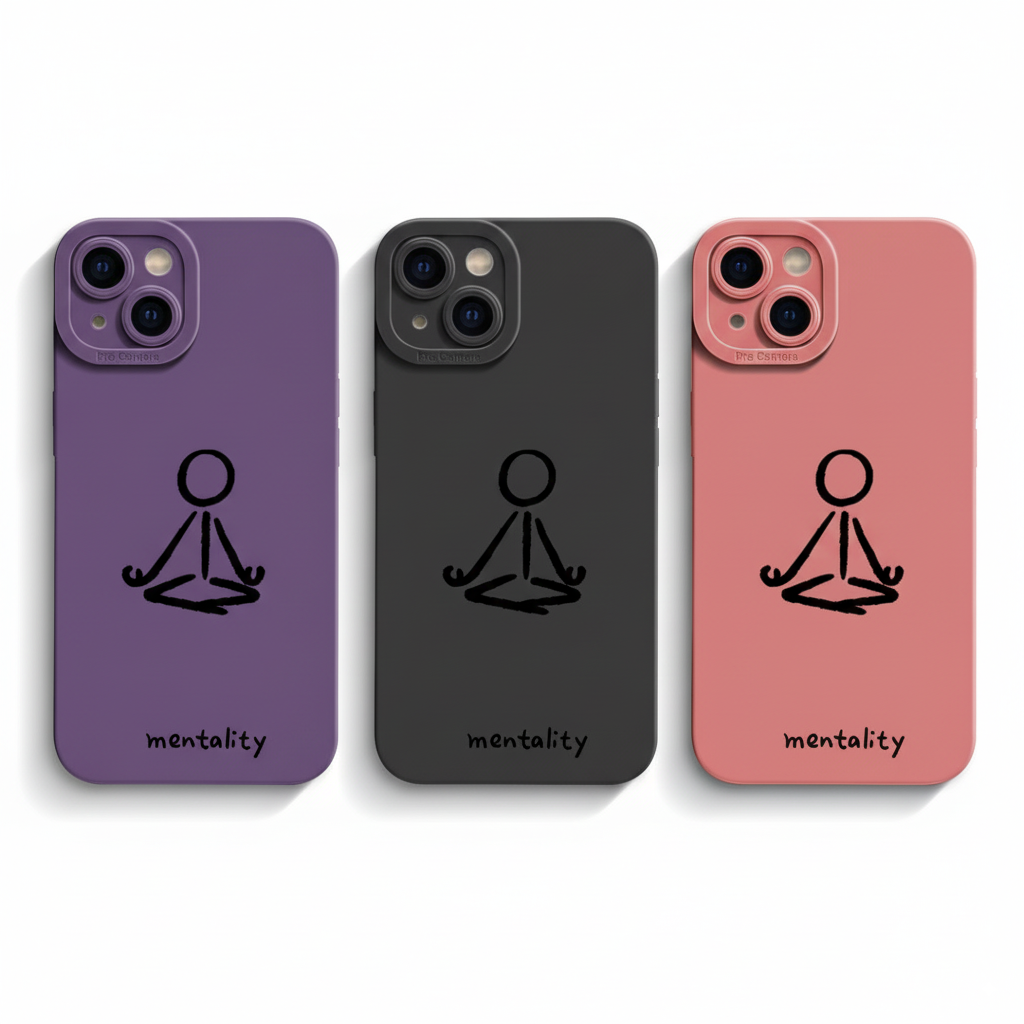 Zen Meditation Soft Phone Case