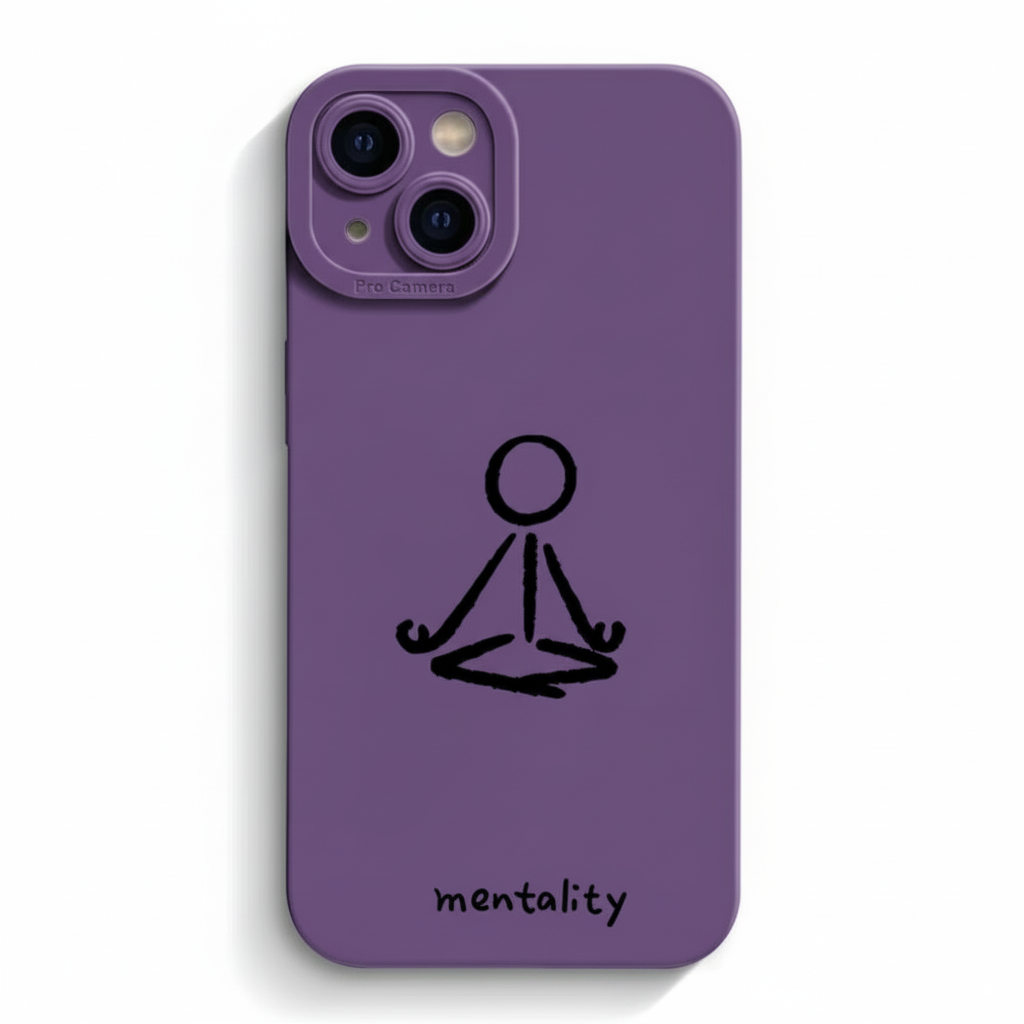 Zen Meditation Soft Phone Case