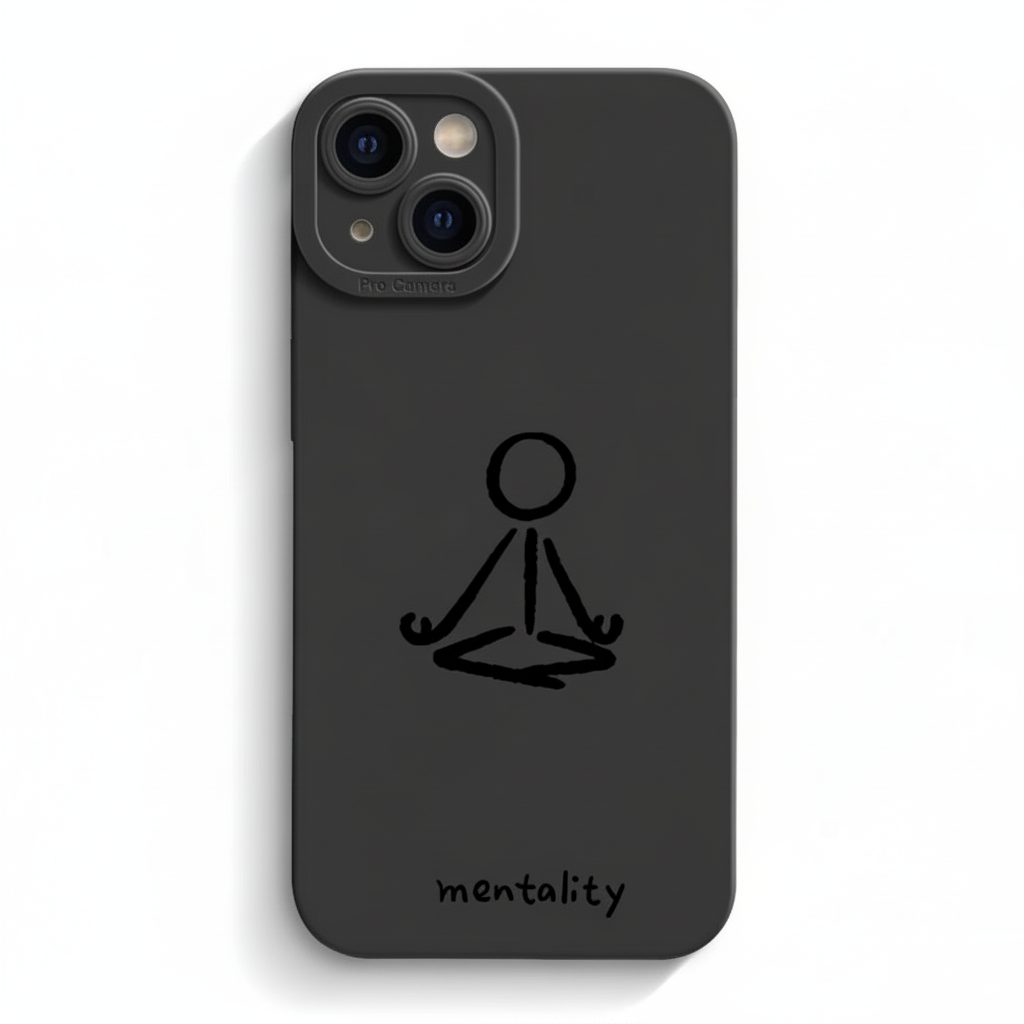 Zen Meditation Soft Phone Case