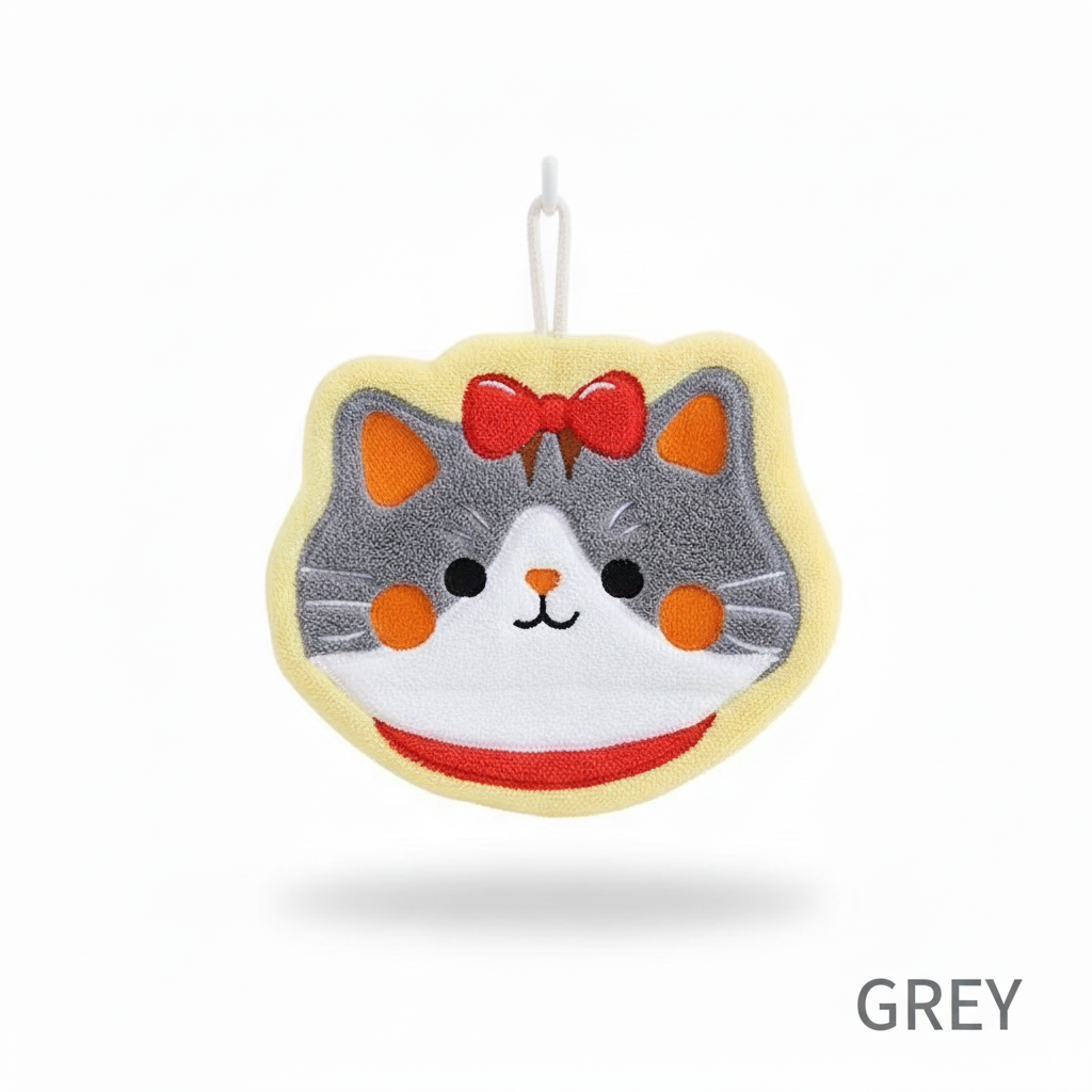 Little Cat Cozy Hand Towel