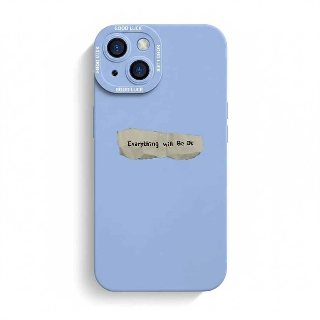 Hopeful Everything Will Be OK Soft Phone Case