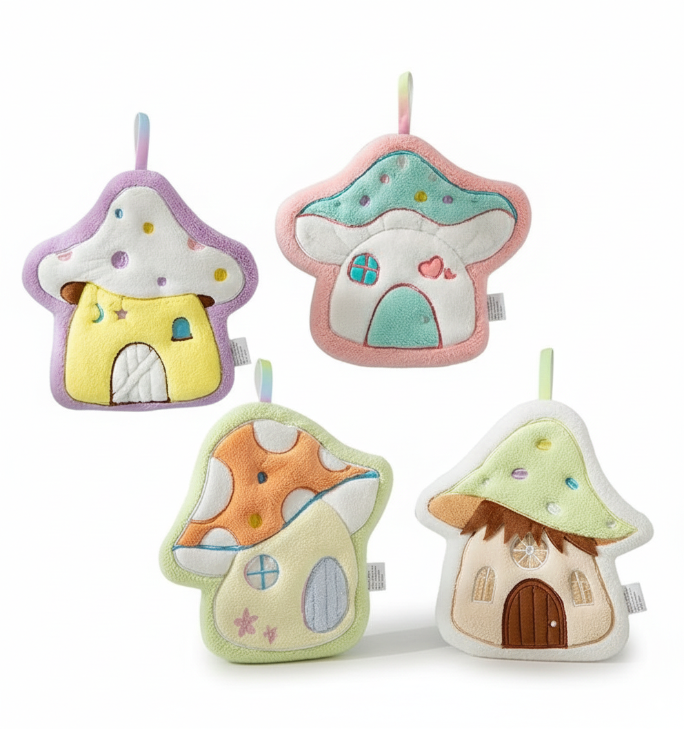 Mushroom Cozy Hand Towel