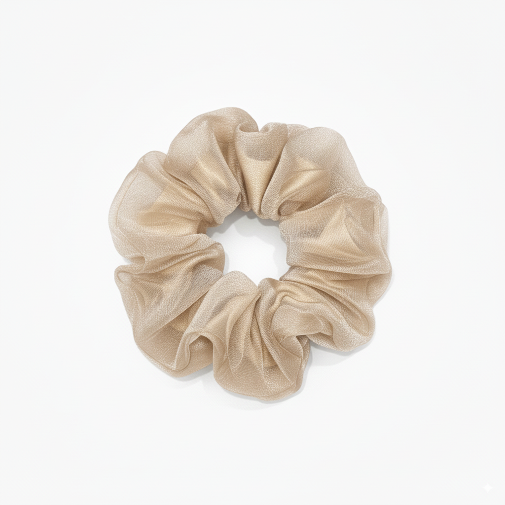 Organza Elegant 3-in-1 Hair Ties Set (One of Each)