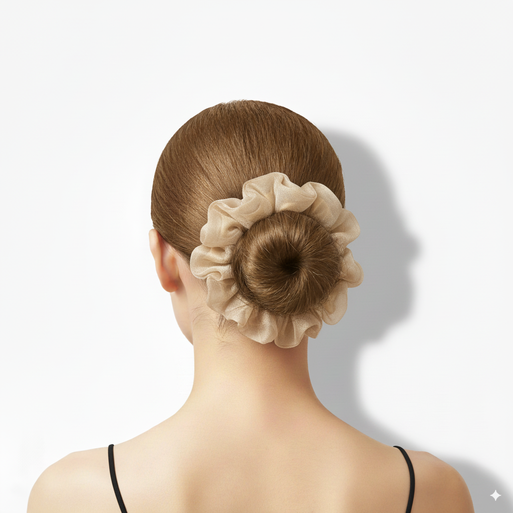 Organza Elegant 3-in-1 Hair Ties Set (One of Each)