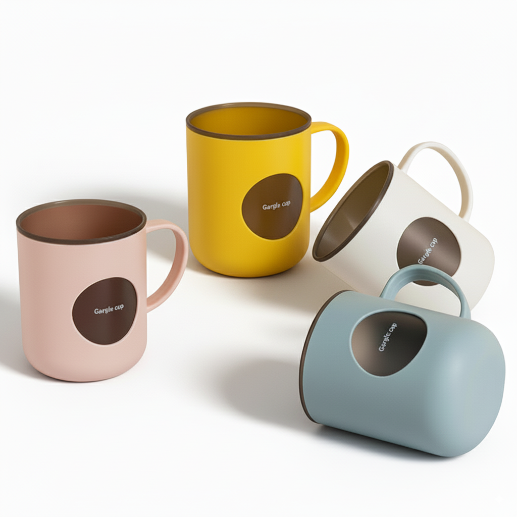 Minimalist Bathroom Rinse Cup