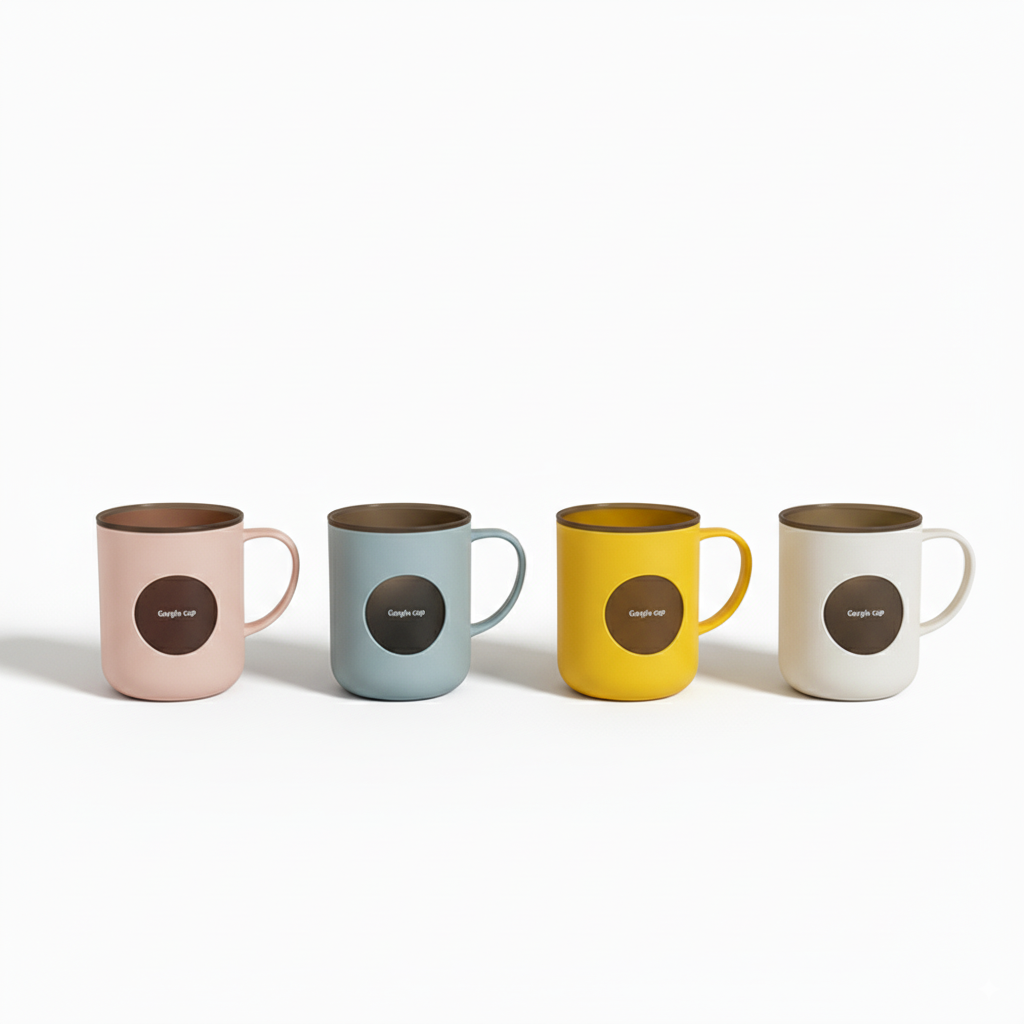 Minimalist Bathroom Rinse Cup