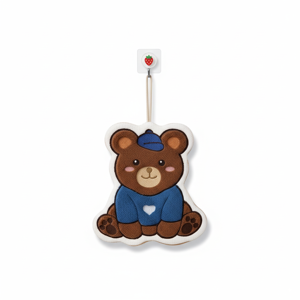 Joyful Bear Cozy Hand Towel