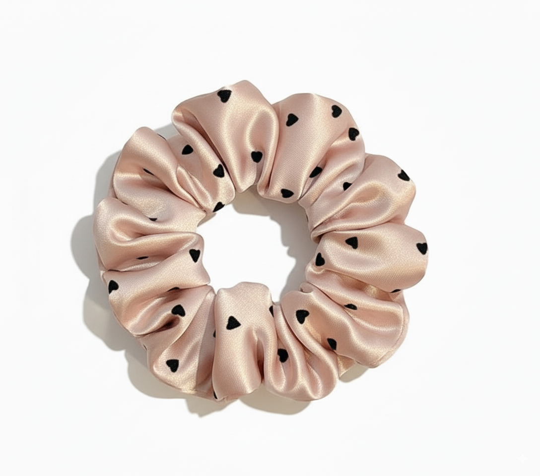 Sweet Heart Dot 3-in-1 Hair Ties Set (One of Each)