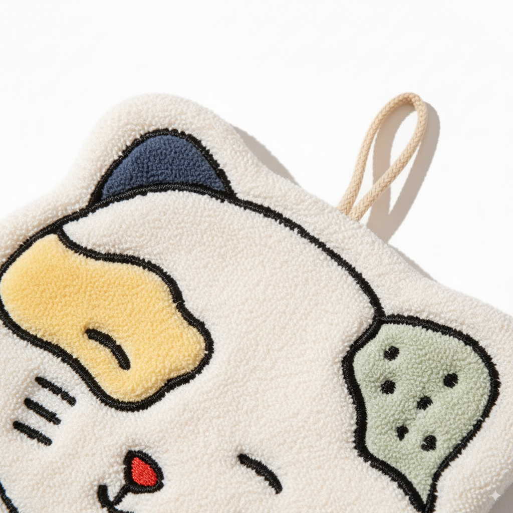 Little Kitty Cozy Hand Towel