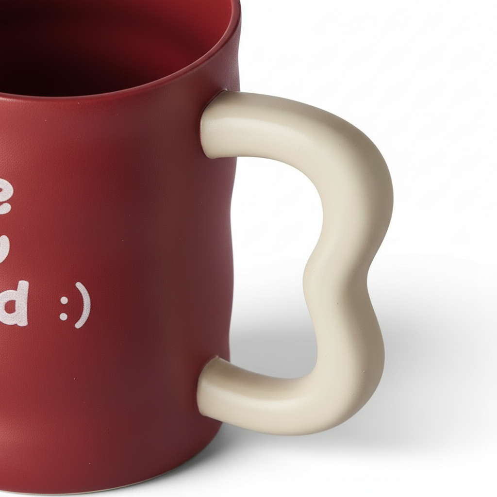 Lovely Aesthetic Letter Bathroom Rinse Cup