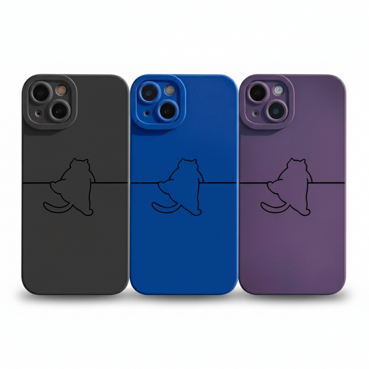 Heavy Cat Soft Phone Case