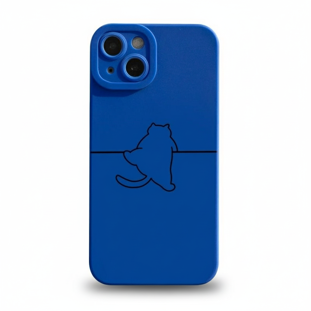 Heavy Cat Soft Phone Case