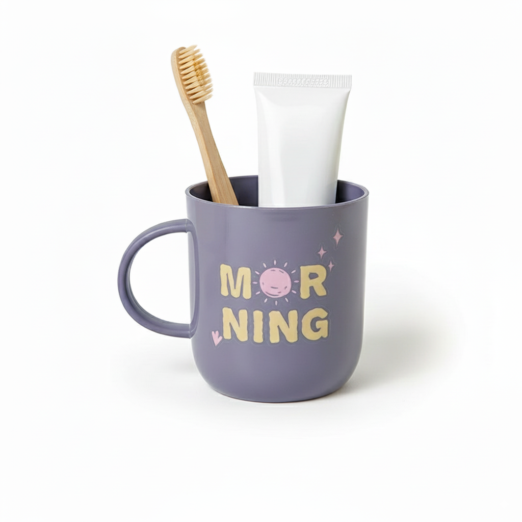 Morning Bathroom Rinse Cup