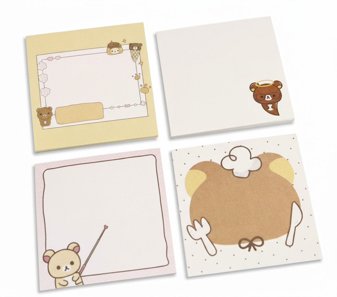 Bear Sticky Notes