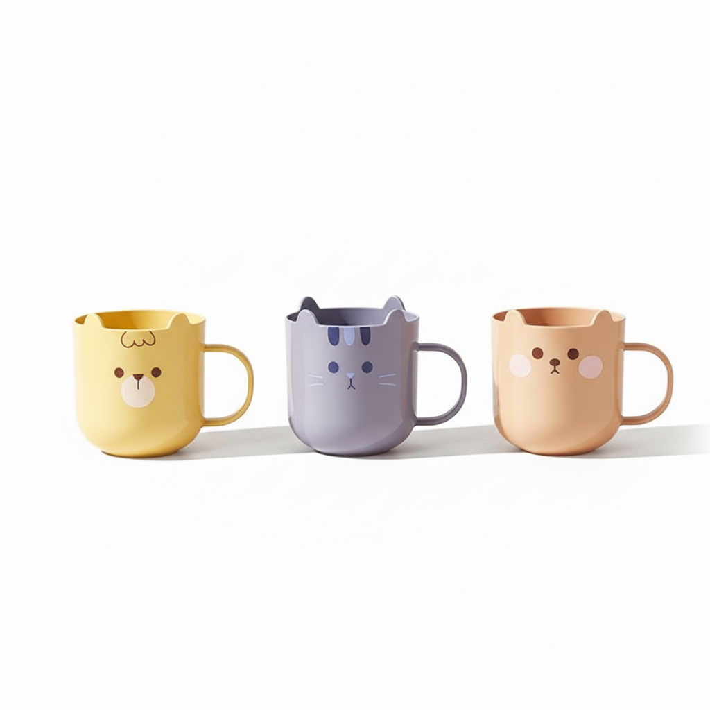 Kitty Cat Bathroom Rinse Cup