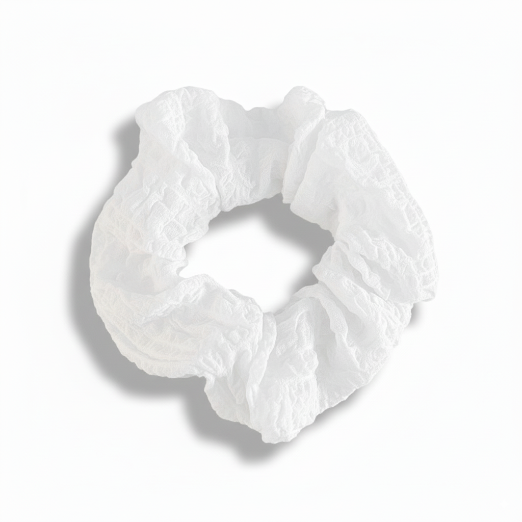 Nature Forest Style Green 3-in-1 Hair Ties Set (One of Each)