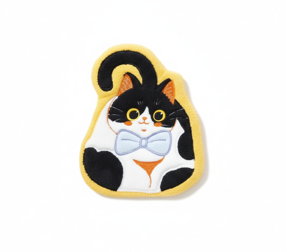 Kitten Cozy Hand Towel