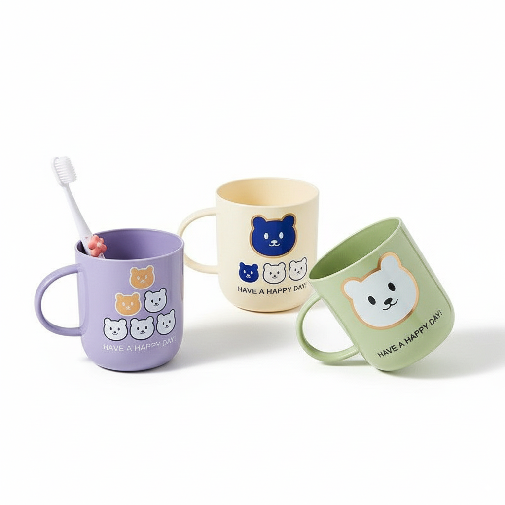 Bear Head Bathroom Rinse Cup