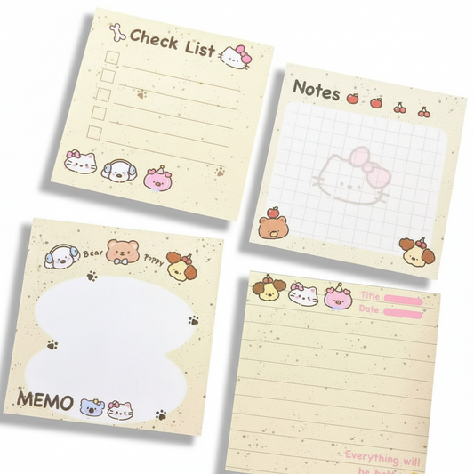 Animal Sticky Notes