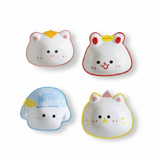 Happy Animal Mini Dipping Dish