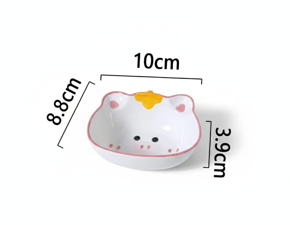 Happy Animal Mini Dipping Dish