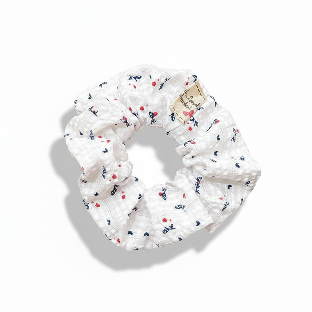 Lovely Floral 3-in-1 Hair Ties Set (One of Each)