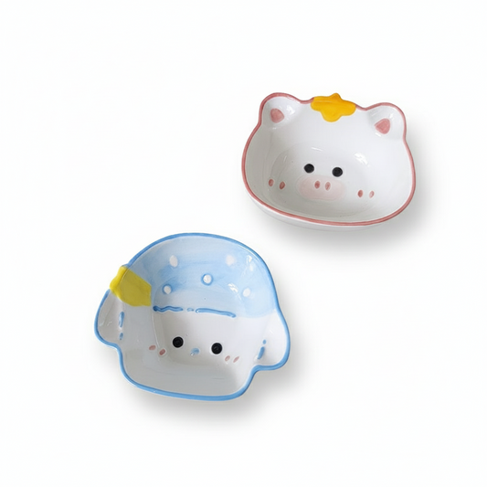 Happy Animal Mini Dipping Dish