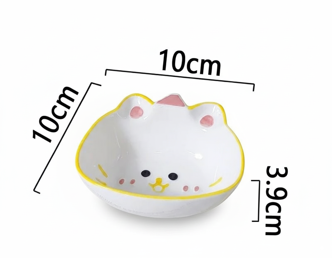 Happy Animal Mini Dipping Dish