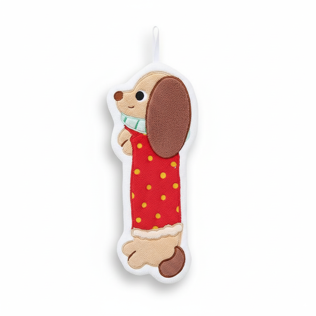 Lovely Dachshund Cozy Hand Towel