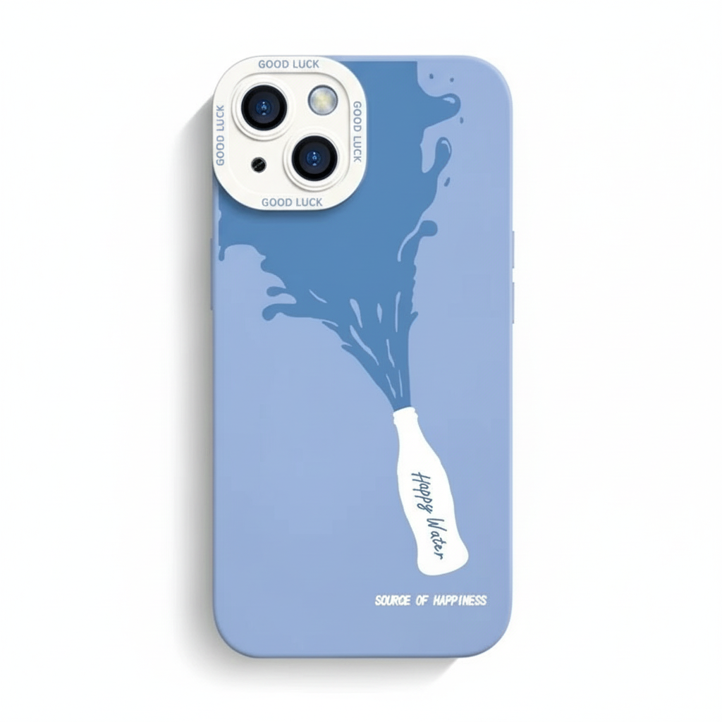 Happy Soda Splash Soft Phone Case