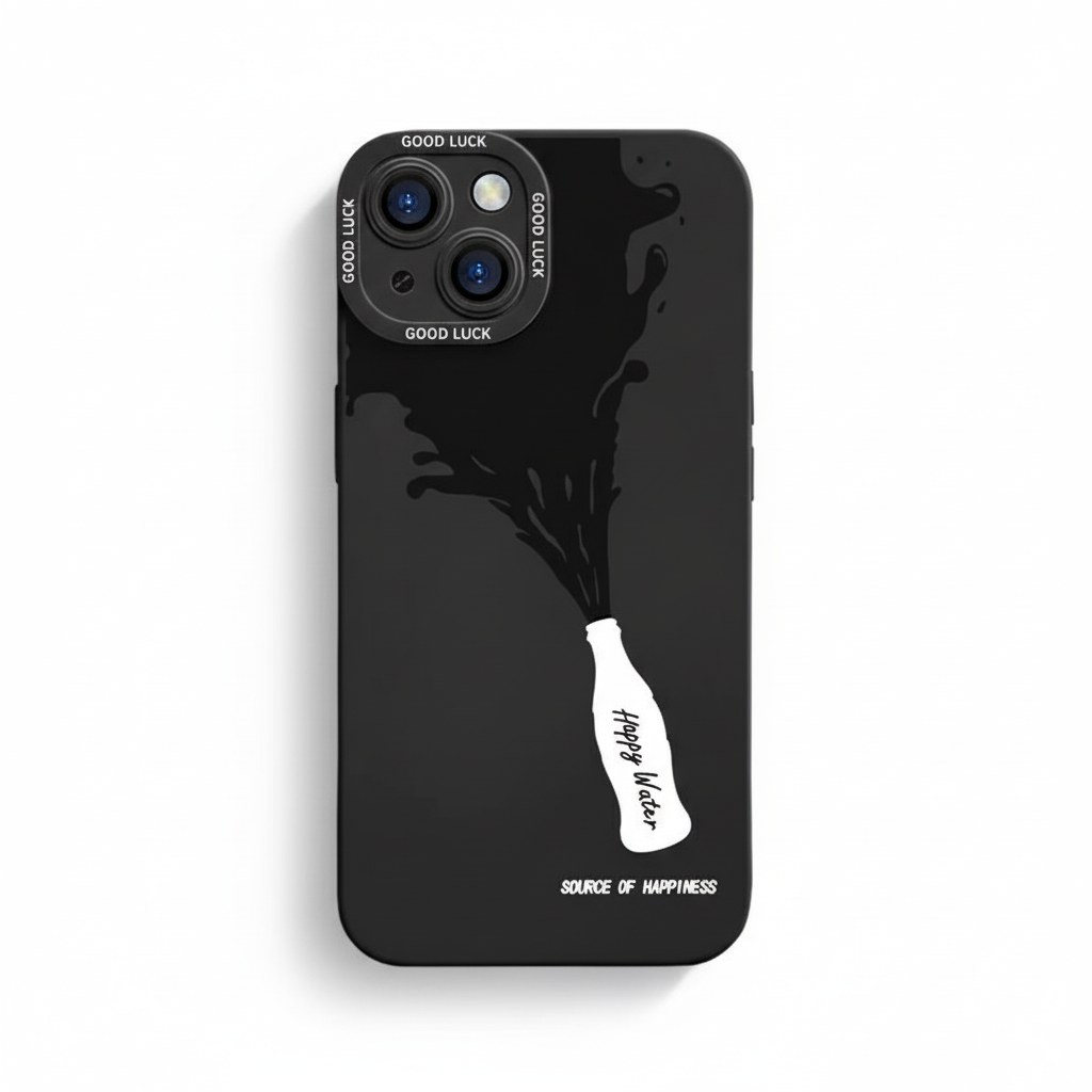 Happy Soda Splash Soft Phone Case