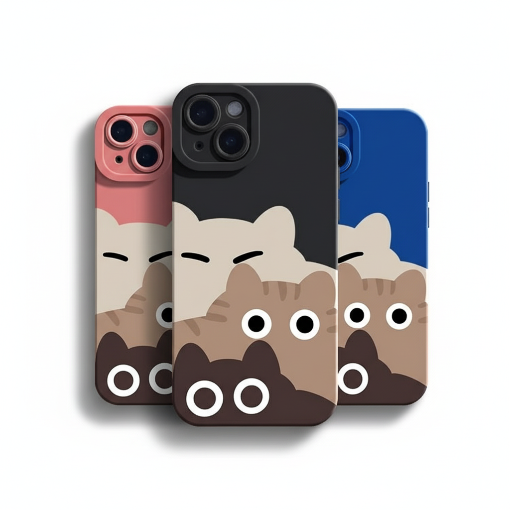 Three Little Kittens Soft Phone Case