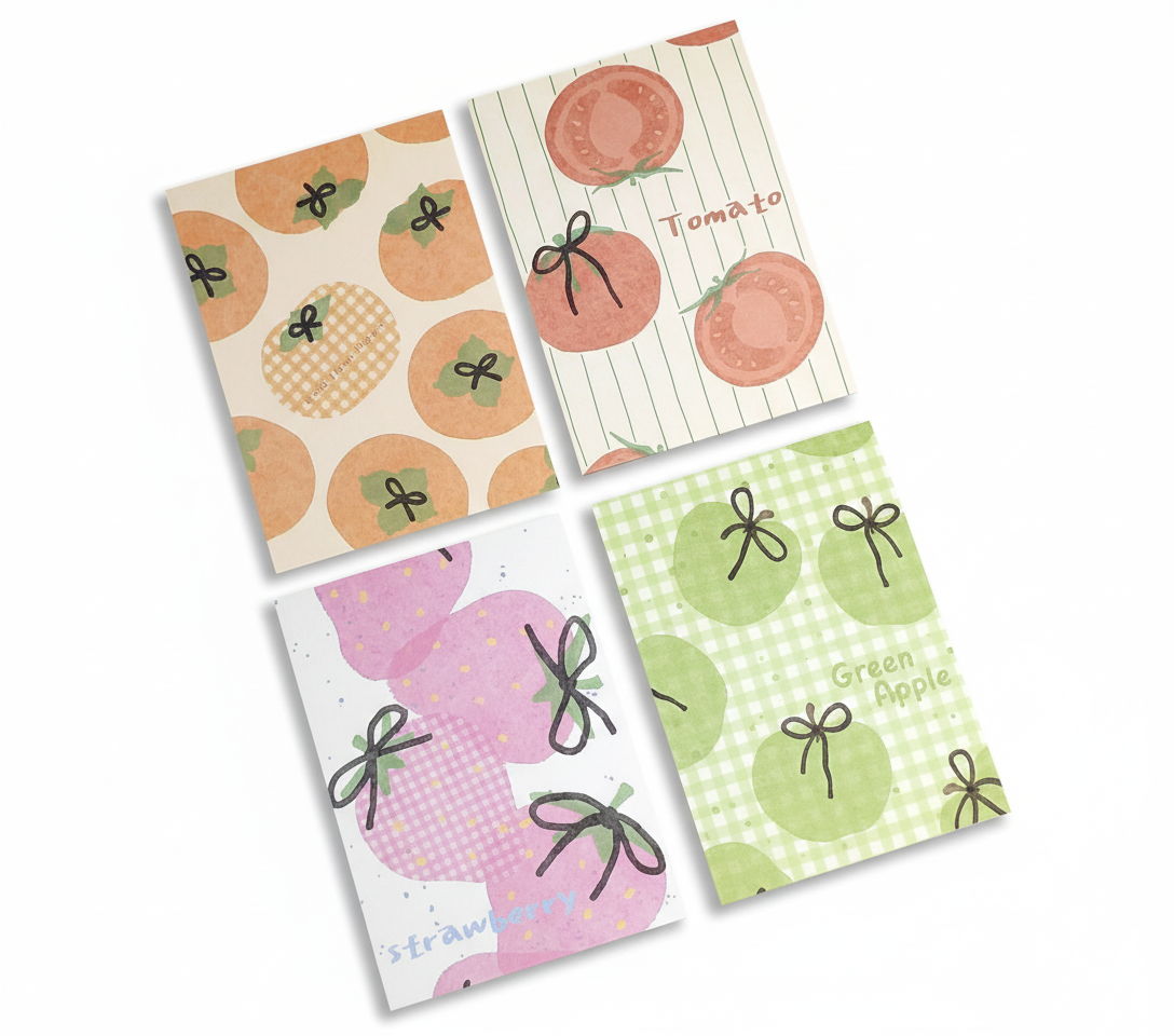 Fruit & Veggie Sticky Notes