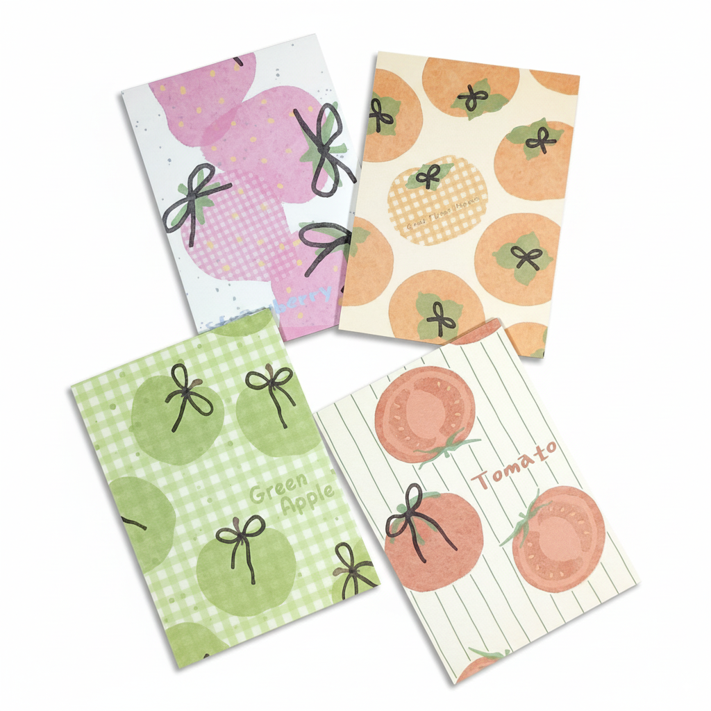 Fruit & Veggie Sticky Notes