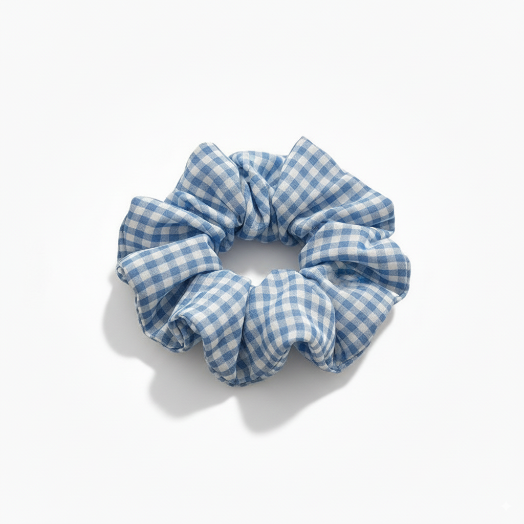 Ocean Breeze Blue 5-in-1 Hair Ties Set (One of Each)