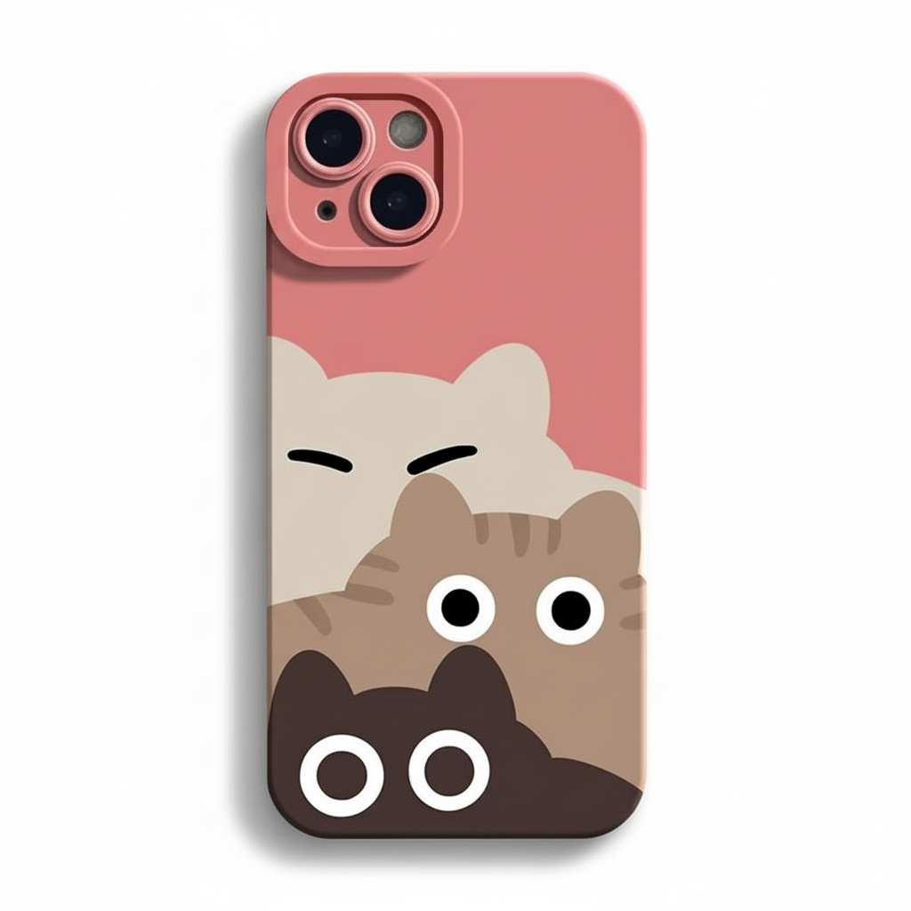 Three Little Kittens Soft Phone Case