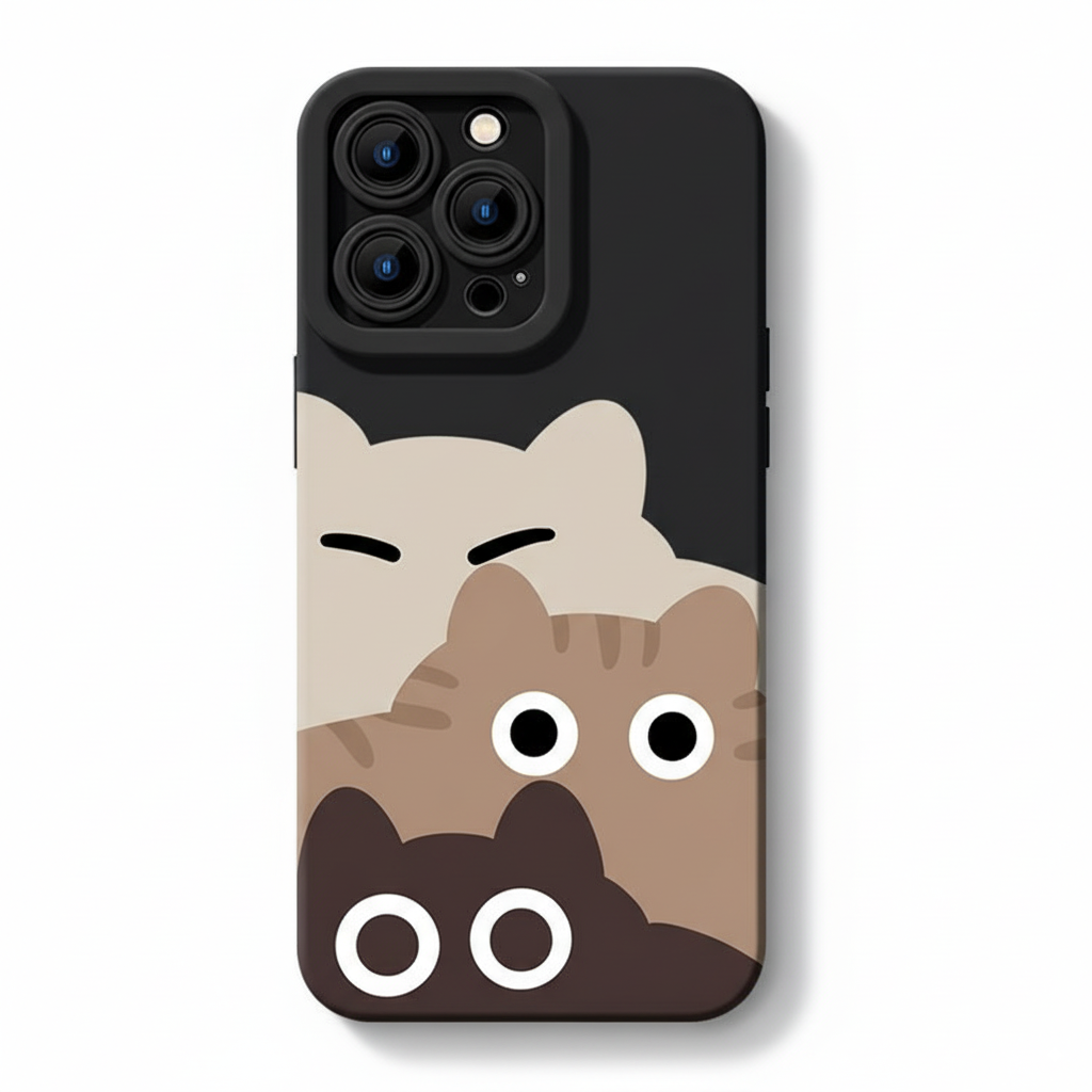 Three Little Kittens Soft Phone Case