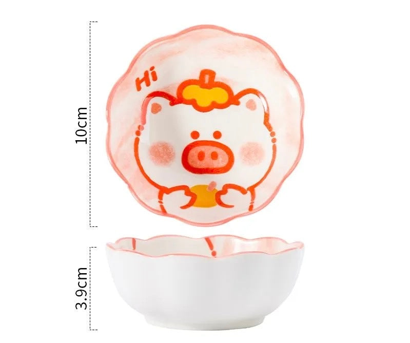 Happy Animal Mini Dipping Dish