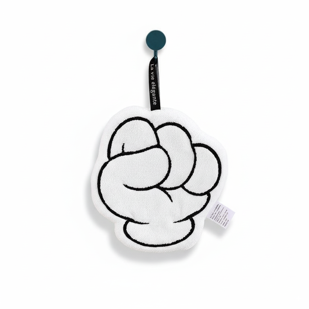 Scissors Rock Cloth Cozy Money Pouch Towel