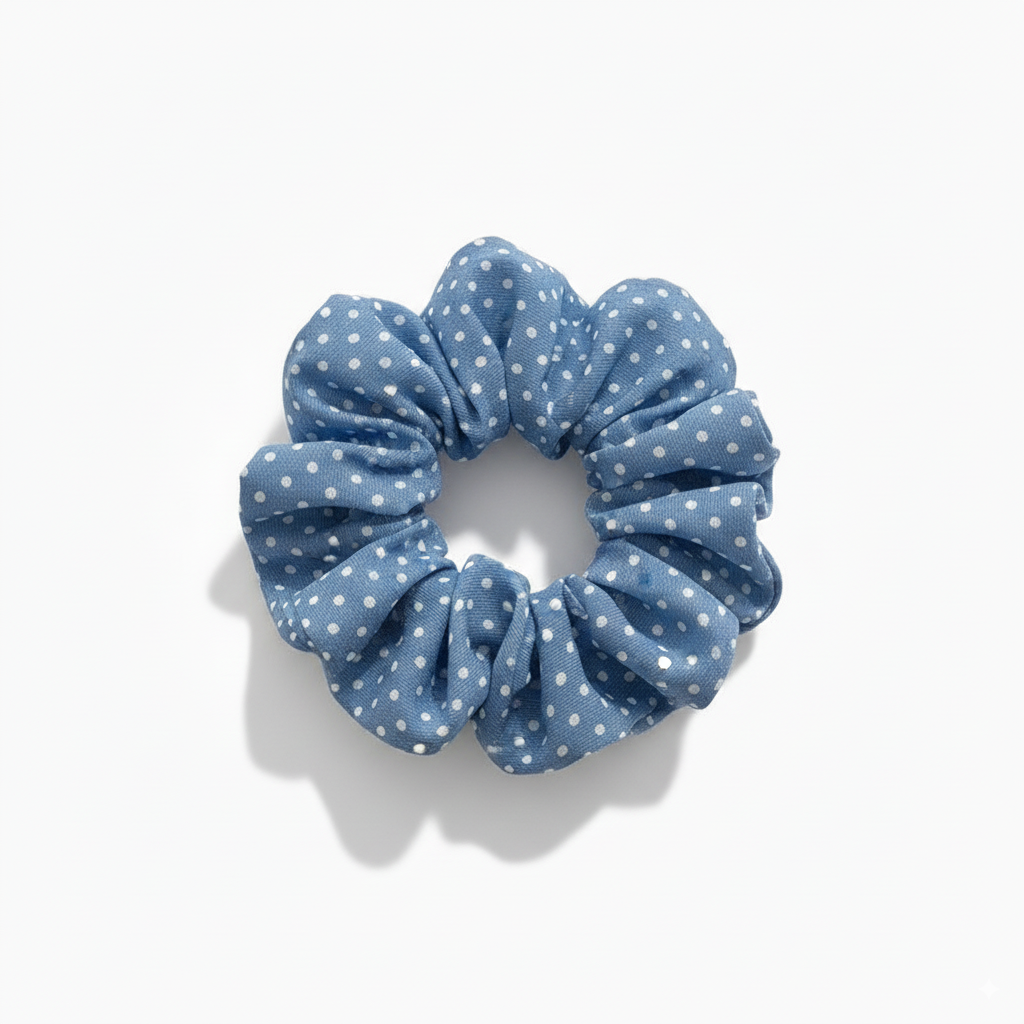 Ocean Breeze Blue 5-in-1 Hair Ties Set (One of Each)