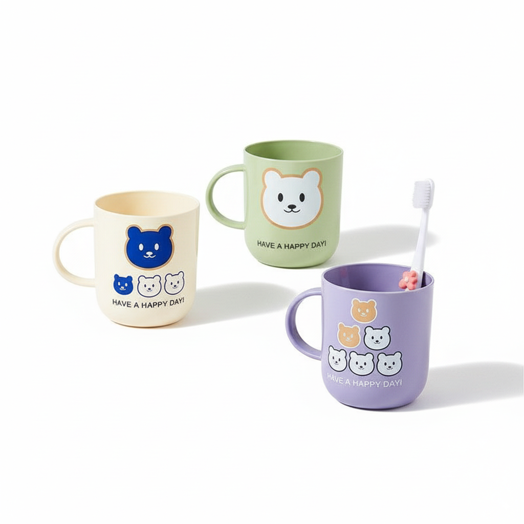 Bear Head Bathroom Rinse Cup