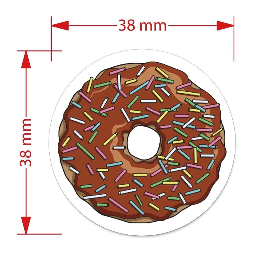 Donut & Baking Round Stickers